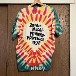 Vintage 1992 Lithuania Basketball T-Shirt Grateful Dead T-Shirt XL Original