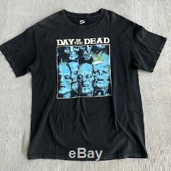 Vintage 1993 90s Horror Movies Day Of The Dead Shirt Scary Halloween Promo Shirt