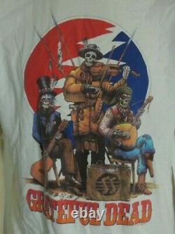 Vintage 1993 Grateful Dead Liquid Blue Eugene Oregon Tour Tee Shirt Size XL