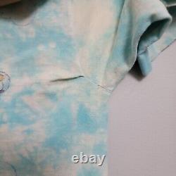 Vintage 1993 Grateful Dead Parachuting Bears Balloon Tie Dye Shirt THRASHED XL