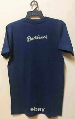 Vintage 1993 Radiohead Pop Is Dead Rock Indie Tour Concert Promo T-shirt Bjork