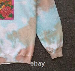 Vintage 1994 GRATEFUL DEAD Summer Tour Route 66 tie dye 90s Sweatshirt size M