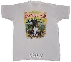 Vintage 1994 Grateful Dead Madison Square Garden NYC Tour Shirt Size XL White