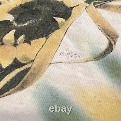 Vintage 1994 Grateful Dead Summer Tour Sunflower Grower Biffle Tie Dye Shirt XL