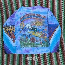 Vintage 1994 Grateful Dead Summer tour surfer Combo original Single Stitch Sz XL