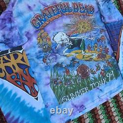 Vintage 1994 Grateful Dead Summer tour surfer Combo original Single Stitch Sz XL