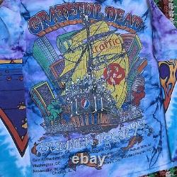 Vintage 1994 Grateful Dead Summer tour surfer Combo original Single Stitch Sz XL