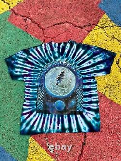 Vintage 1995 Grateful Dead 30th Anniversary Tie Dye Graphic Shirt NFA Biffle XL