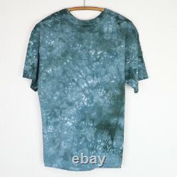 Vintage 1995 Grateful Dead Dancing Bears Spiral Liquid Blue Tie Dye Shirt