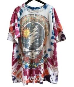 Vintage 1995 Grateful Dead Gratefully Yours For 30 Years Tie Dye Tee Shirt