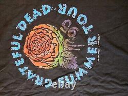 Vintage 1995 Grateful Dead Summer Tour Seattle Portland XL Shoreline Shirt