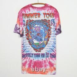 Vintage 1995 Grateful Dead Summer Tour Tie Dye Shirt