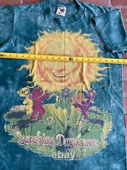 Vintage 1995 Grateful Dead Sunshine Daydream Shirt The Mountain Single Stitch L