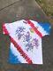 Vintage 1996 Grateful Dead Deadcathlon Tie Dye Shirt Size Large RARE