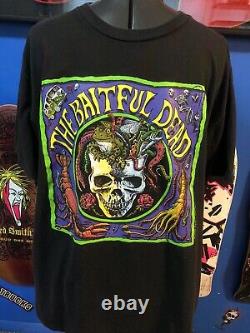 Vintage 1996 Ray Troll The Baitful Dead Vintage Shirt Size XL Oneita Original