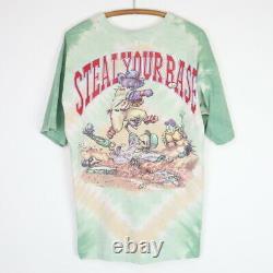 Vintage 1997 Grateful Dead Steal Your Base Tie Dye Shirt
