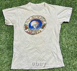 Vintage 70's Grateful Dead Double Sided T-Shirt Men's M USA Single Stitched