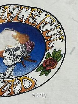 Vintage 70's Grateful Dead Double Sided T-Shirt Men's M USA Single Stitched