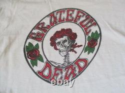 Vintage 70s GRATEFUL DEAD Concert Tour (LG) T-Shirt JERRY GARCIA