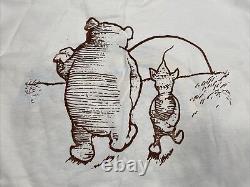 Vintage 80's Grateful Dead Winnie The Pooh Men's Large T-Shirt Motorcycle Rare