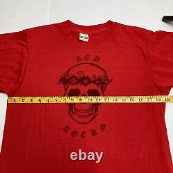 Vintage 80s Grateful Dead Red Rocks Skull And Roses Bertha Screen Stars Size L