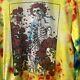 Vintage 80s Grateful Dead Skeleton Rose Bertha Tie Dye Longsleeve Shirt XL RARE