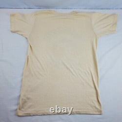 Vintage 80s Grateful Dead World Tour T-Shirt Adver-Tees Medium Single Stitch