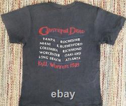 Vintage 80s The Grateful Dead 1985 Fall Tour T-shirt M Single Stitch Tee OG