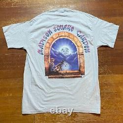 Vintage 90's Grateful Dead Madison Square Garden 1993 Concert T Shirt XL