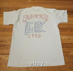 Vintage 90's Grateful Dead Single Stitch Summer 93 Tour T Shirt (Sz XL)