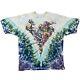 Vintage 90's Grateful Dead T-Shirt 1996 Tie-Dye Skiing Bears Terrapin Blue White