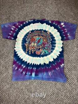 Vintage 90's Grateful Dead T Shirt Mens XL Pinkerton Circus Tie Dye Adult