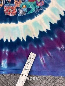 Vintage 90's Grateful Dead T Shirt Mens XL Pinkerton Circus Tie Dye Adult