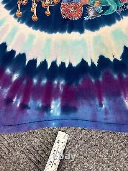 Vintage 90's Grateful Dead T Shirt Mens XL Pinkerton Circus Tie Dye Adult