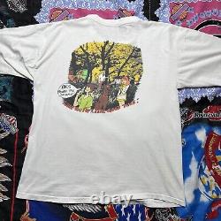 Vintage 90's Scoobie doo Grateful Dead Weed Parking Lot Shirt