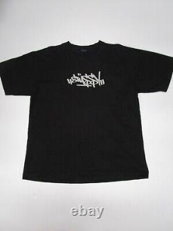 Vintage 90's Stussy Graffiti Logo T-shirt Single Stitch Dead Stock