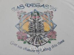 Vintage 90s Grateful Dead 1995 Las Vegas Single Stitch Tour Tee Shirt Size XL