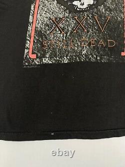 Vintage 90s Grateful Dead T Shirt Still Dead XXV 25th Anniversary Tour L Brockum