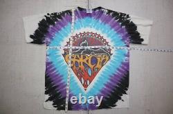 Vintage 90s Jerry Garcia Band Cats Stars Grateful Dead Shirt 1991 Size XL