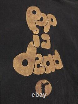 Vintage 90s Radiohead Pop Is Dead Tee Thom Yorke Indie Rock T-shirt Pablo Honey