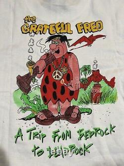 Vintage 90s The Grateful Fred Weed Grateful Dead Parking Lot Graphic Tee Size XL