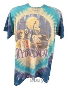 Vintage 95 Spring Tour Sz L GRATEFUL DEAD Tour Concert T shirt Grateful Zydeadco