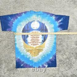 Vintage 95 Spring Tour Sz L GRATEFUL DEAD Tour Concert T shirt Grateful Zydeadco