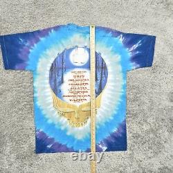 Vintage 95 Spring Tour Sz L GRATEFUL DEAD Tour Concert T shirt Grateful Zydeadco