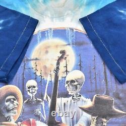 Vintage 95 Spring Tour Sz L GRATEFUL DEAD Tour Concert T shirt Grateful Zydeadco