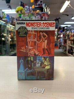 Vintage Aurora Monster Scenes Dr. Deadly Sealed 1971 Original Model Kit