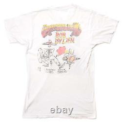 Vintage Bob Dylan And Grateful Dead Tee Shirt 1987 Size Small