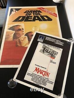 Vintage DAWN OF THE DEAD MARTIN George A Romero Posters
