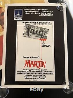 Vintage DAWN OF THE DEAD MARTIN George A Romero Posters