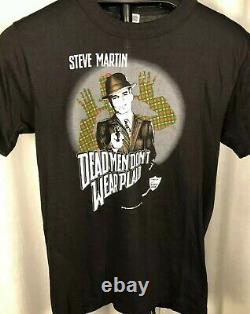 Vintage DEAD MEN DON'T WEAR PLAID Promo T-Shirt 1982 80s Steve Martin Film VTG
